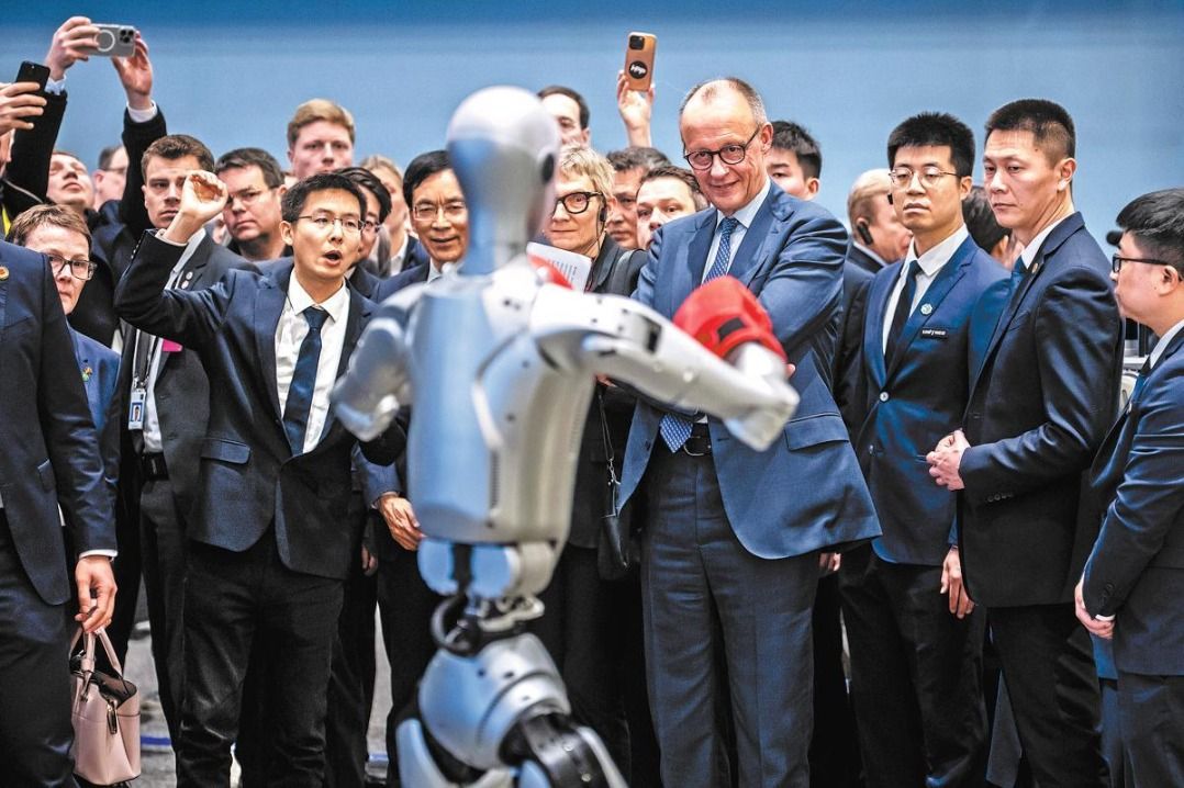 Merz visit highlights opportunities - Chinadaily.com.cn